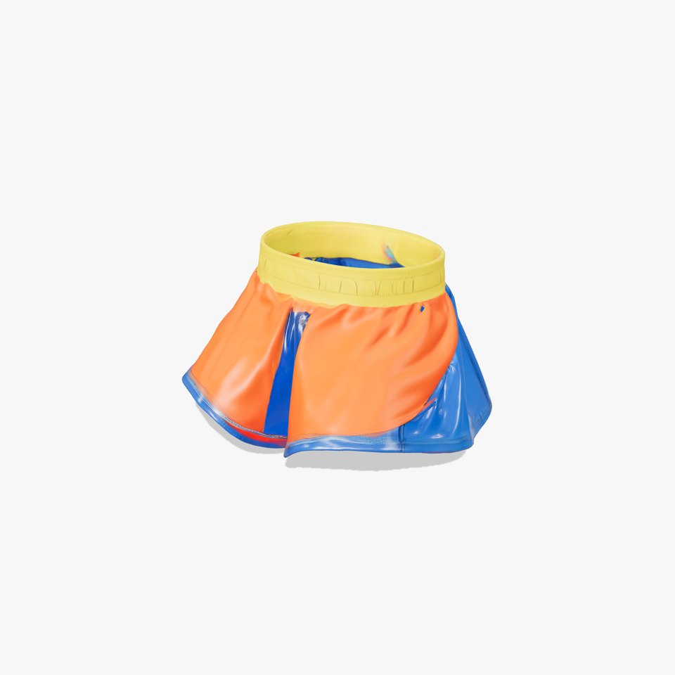 Colorful Skirt D Model Pack  Vibrant and Detailed Fashion Model